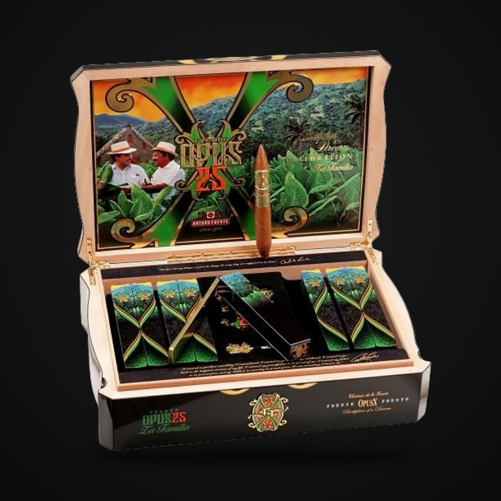 Arturo Fuente Fuente Opus X 25th Anniversary · LongestAsh