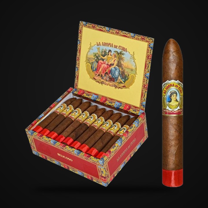 La Aroma de Cuba Belicoso · LongestAsh