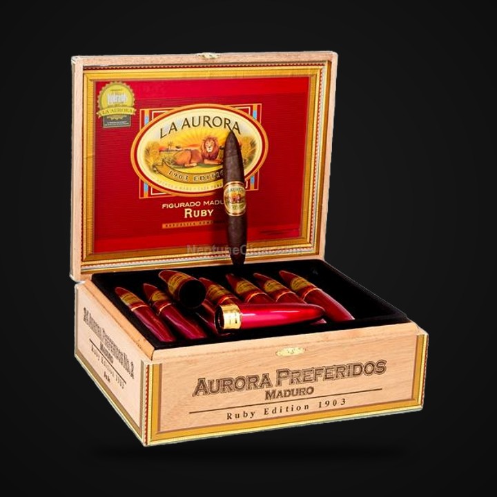 La Aurora Preferido Maduro · LongestAsh