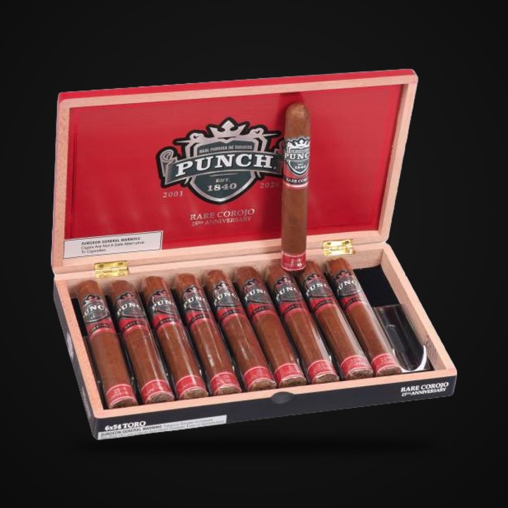 Punch Rare Corojo 25th Anniversary · LongestAsh