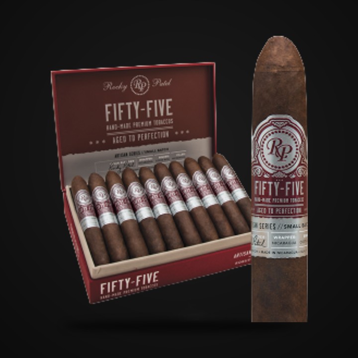 Rocky Patel Fifty-Five · LongestAsh