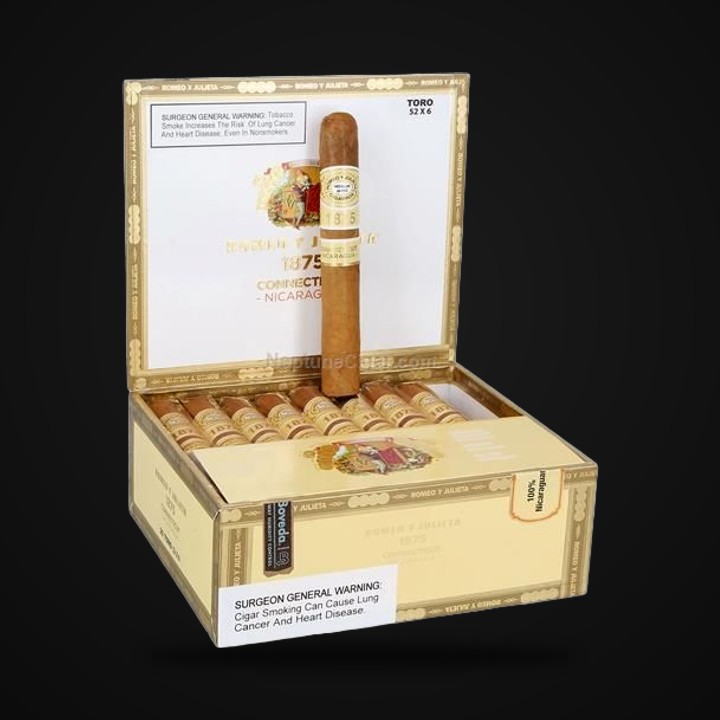Romeo y Julieta 1875 Connecticut Nicaragua · LongestAsh